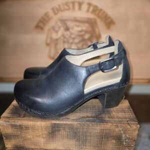 Dansko Leather Clogs
